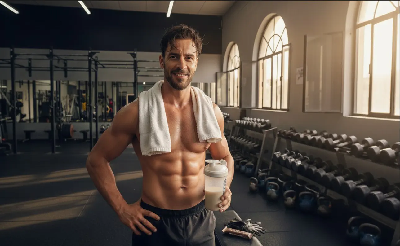 שייק חלבון או חטיף חלבון